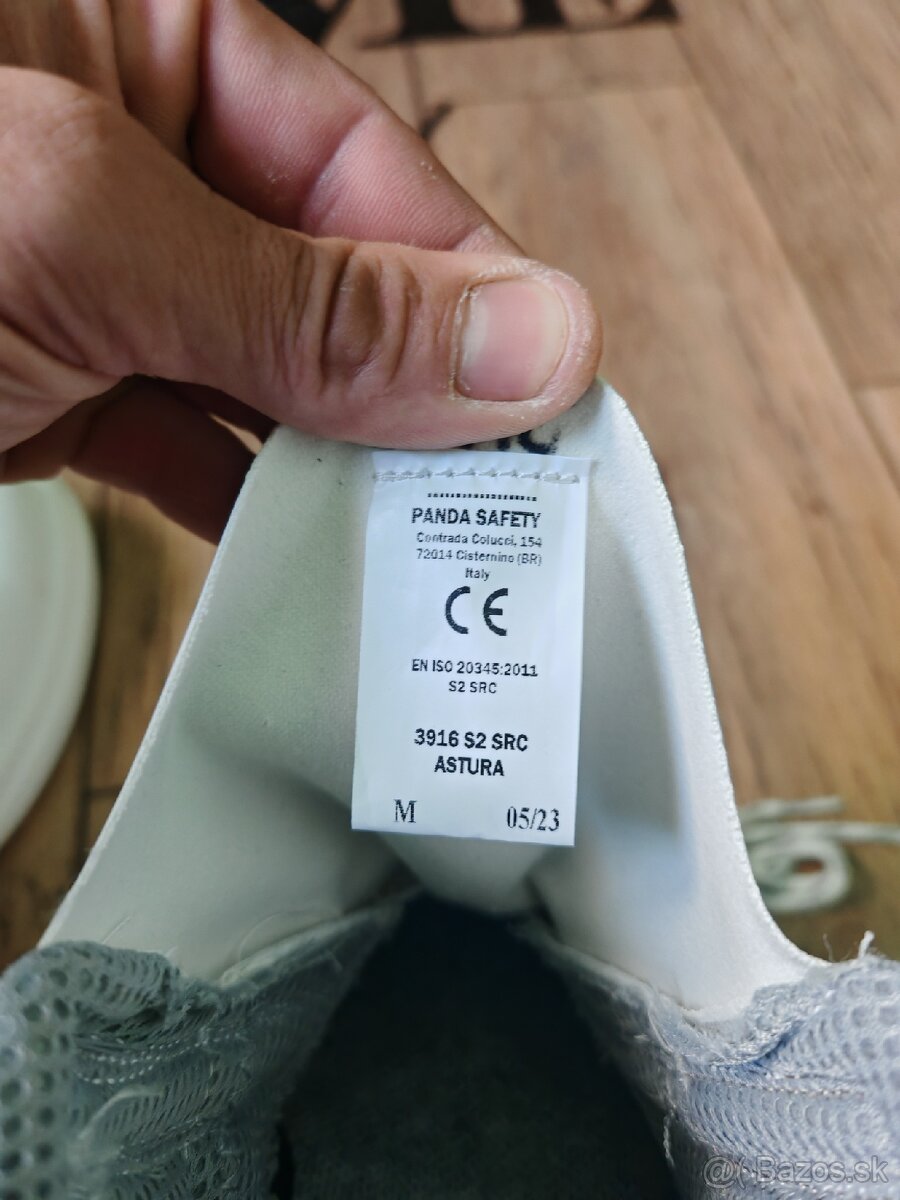 Biela pracovná obuv - 3