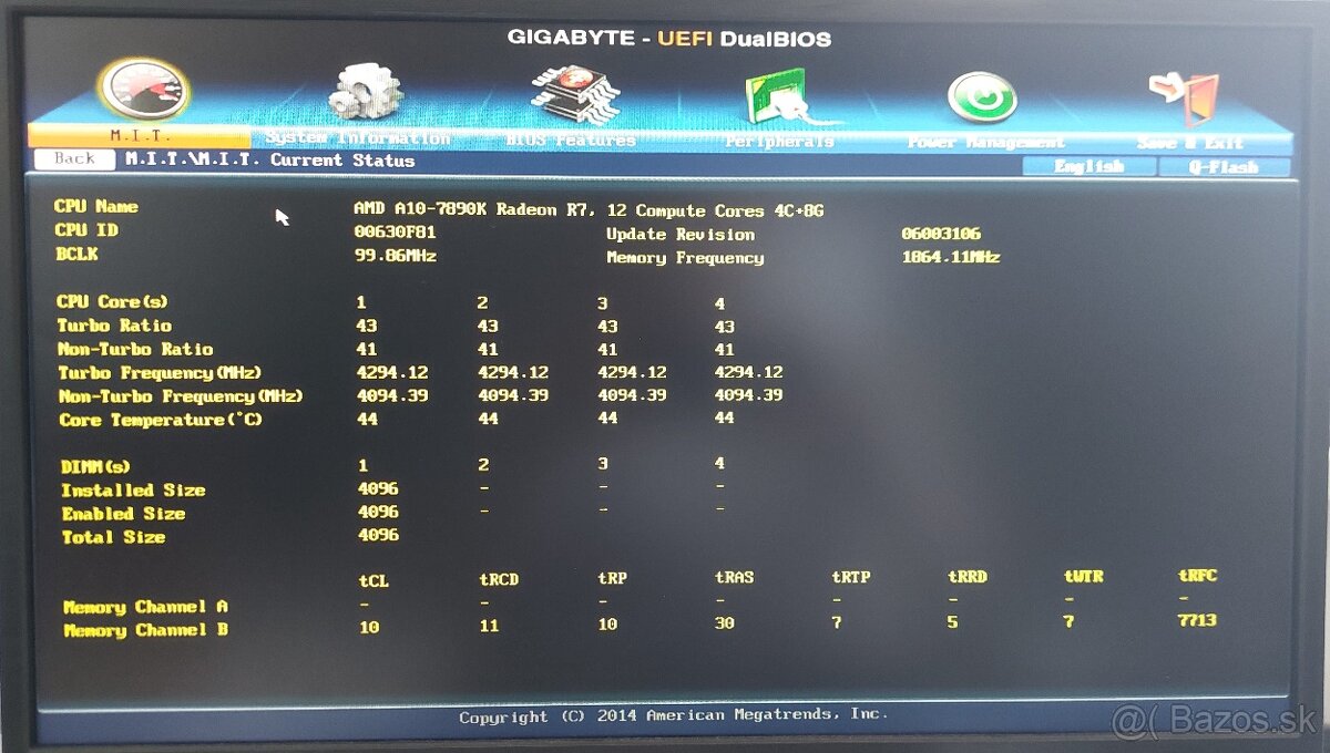 AMD A10-7890K FM2+ chladic - 3