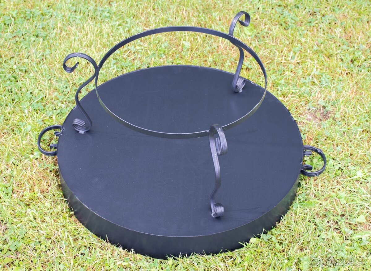 Oceľové záhradné ohnisko 70 cm - 3