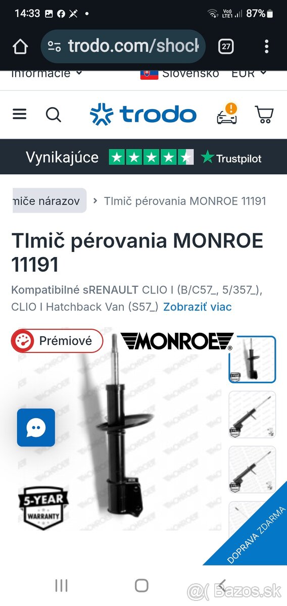 Tlmice na Renaut clio 11191 - 3
