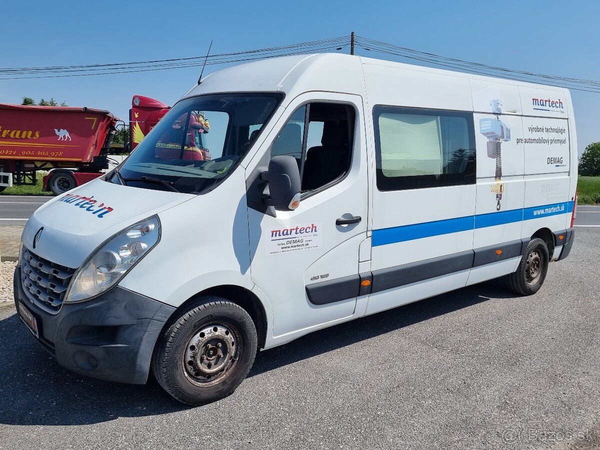 Renault Master 2.3dCi 125k M6 6.miest za 8.500 € s DPH - 3
