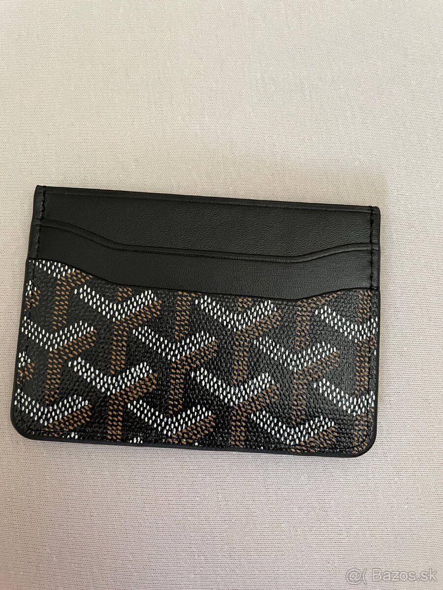 Goyard čierny cardholder na karty - 3