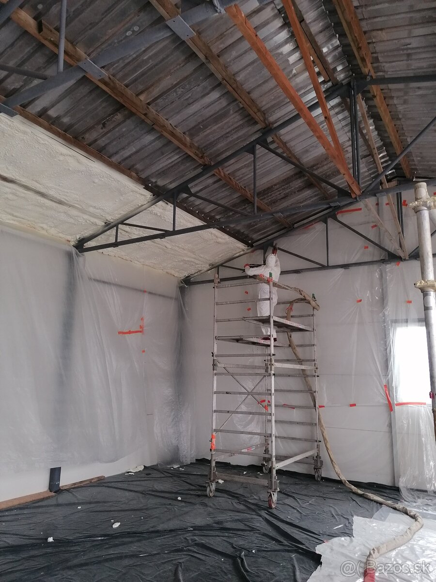 Striekanie izolácia Pur111 - 3