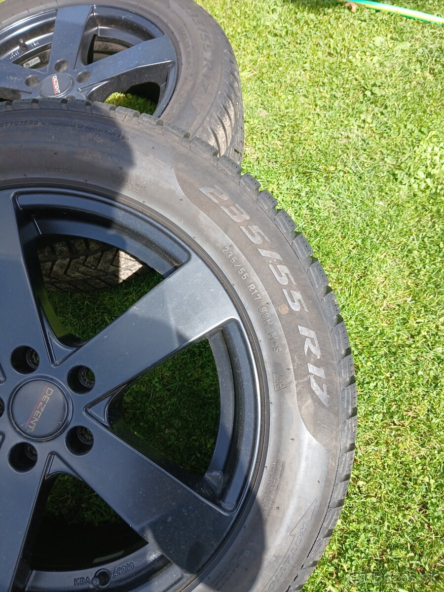 Disky Dezent 5x108 R17 s pneu 235/55 - 3