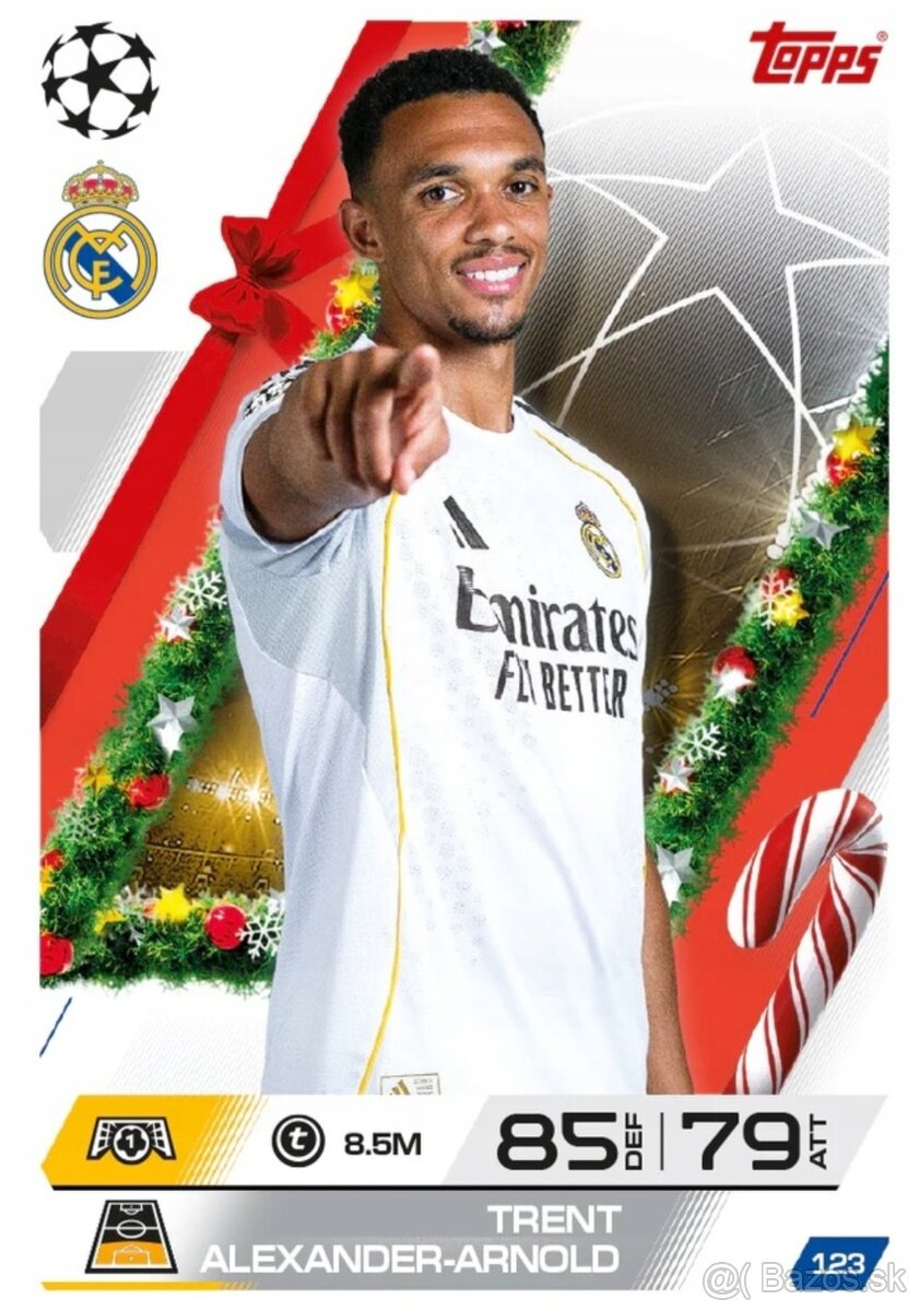 Adventný kalendár Topps UCC Match Attax 2025/26 - 3