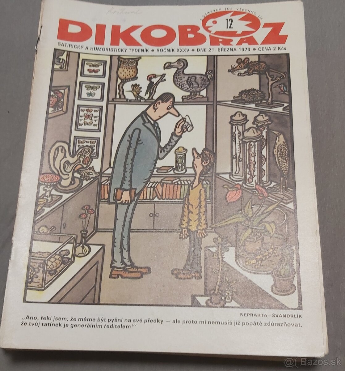 PREDÁM DIKOBRAZ KOMPLETNÝ ročník 1979 - 3