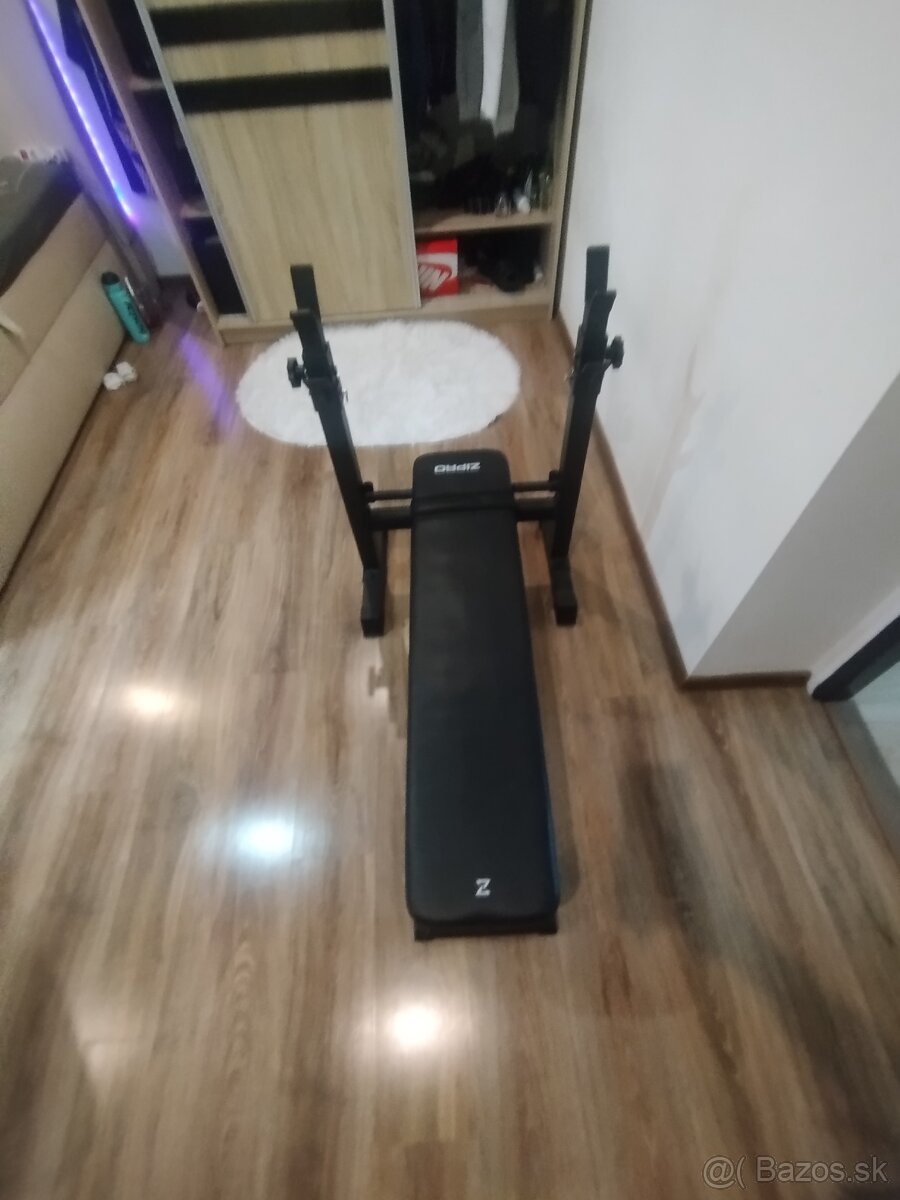 Plne funkčná bench press lavička - 3