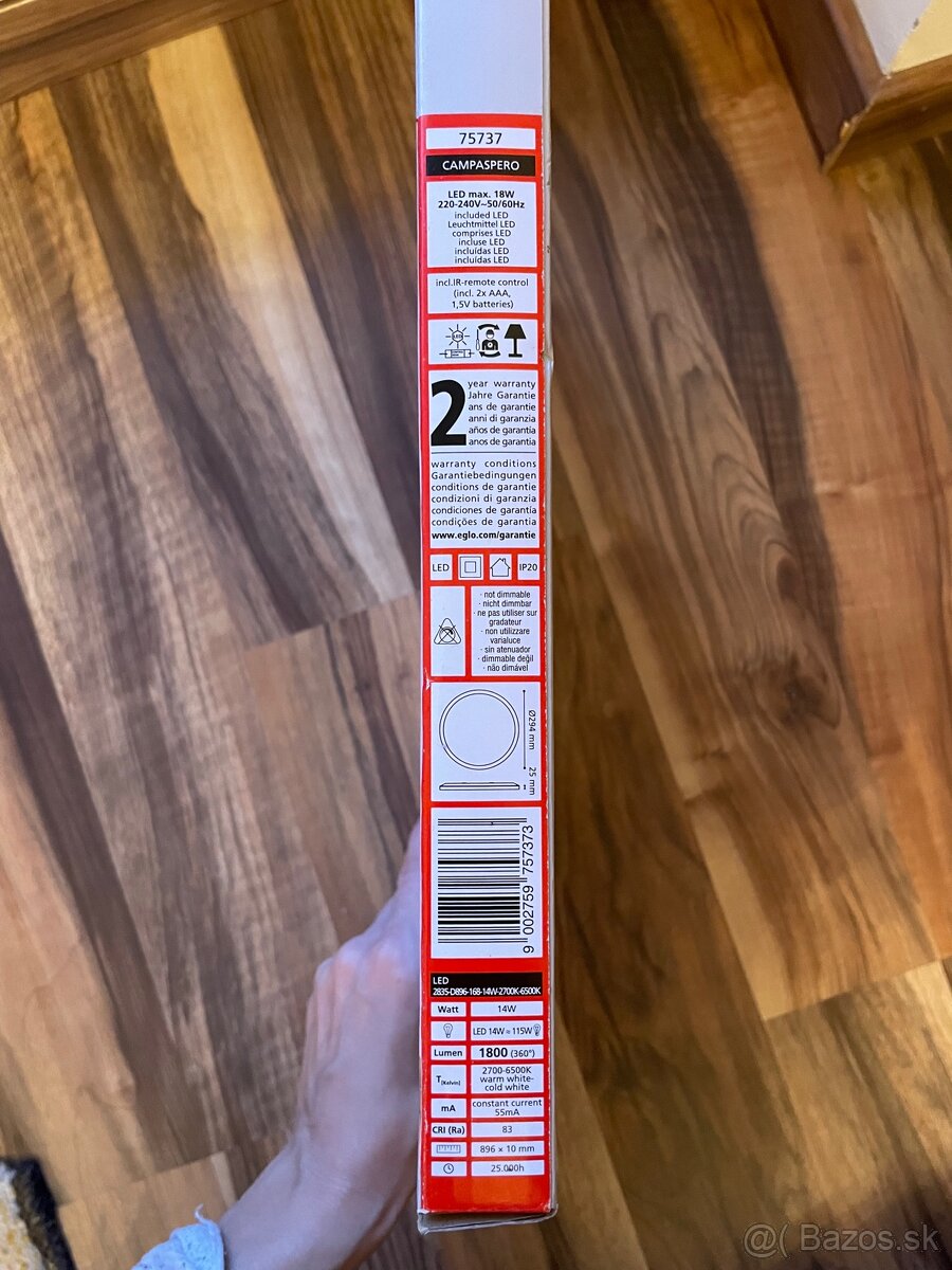 Stmievateľné LED stropné svietidlo Eglo - 3