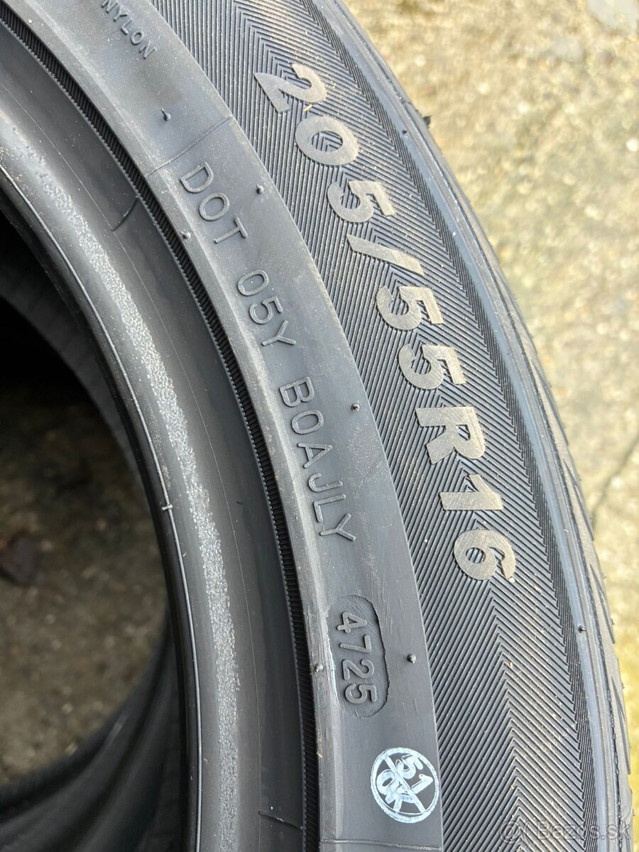 Dynamo letné 205/55 R16 - nové - 3