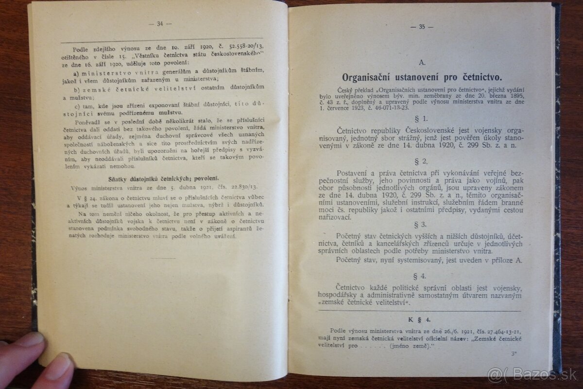 Četnictvo predpisy - 3