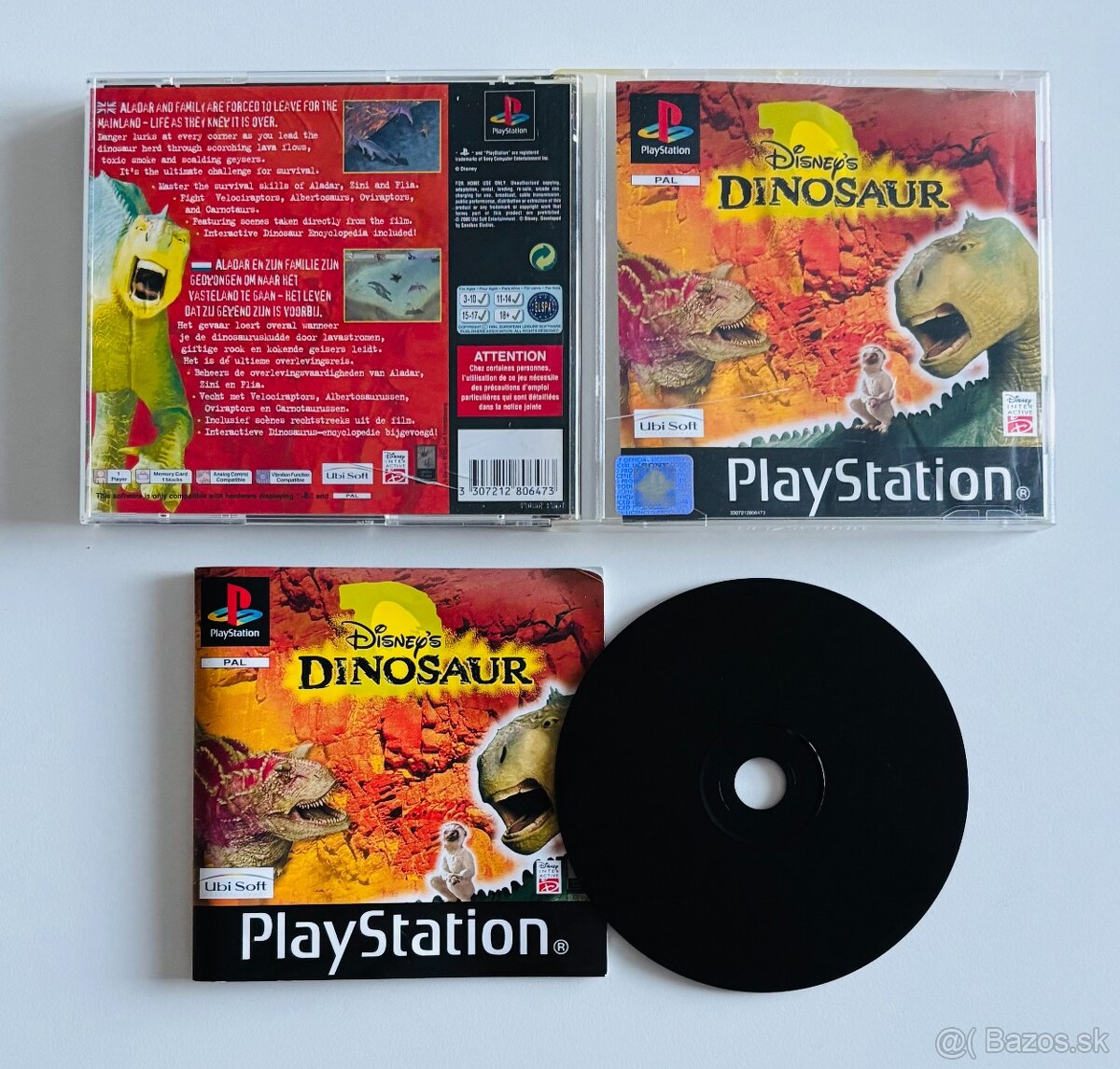 Disney's Dinosaur Playstation 1 / PS1 - 3