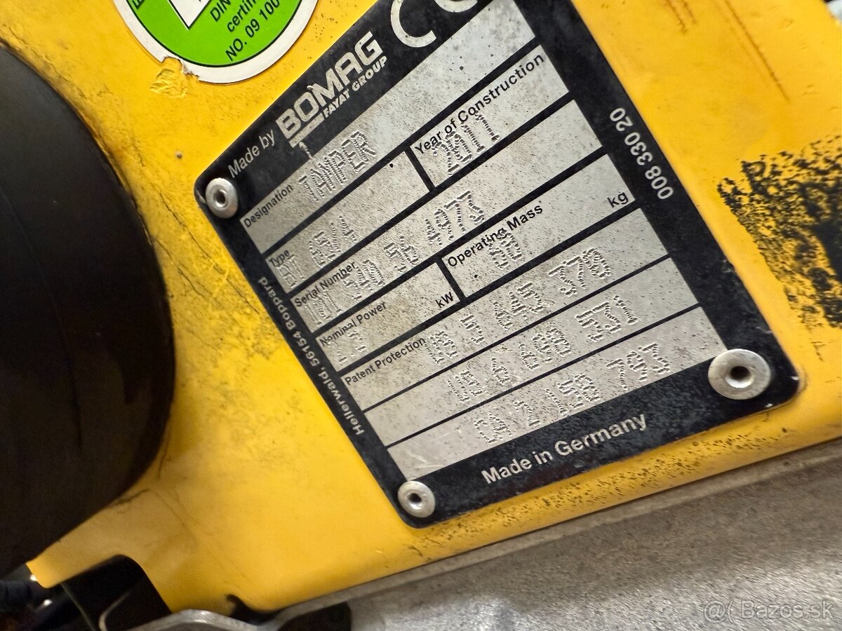 Vibračné dusadlo Bomag BT 65/4 - 3