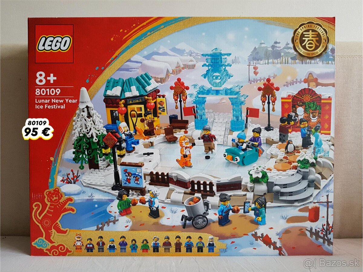 Nové zapečatené LEGO zimné / vianočné sety - 3