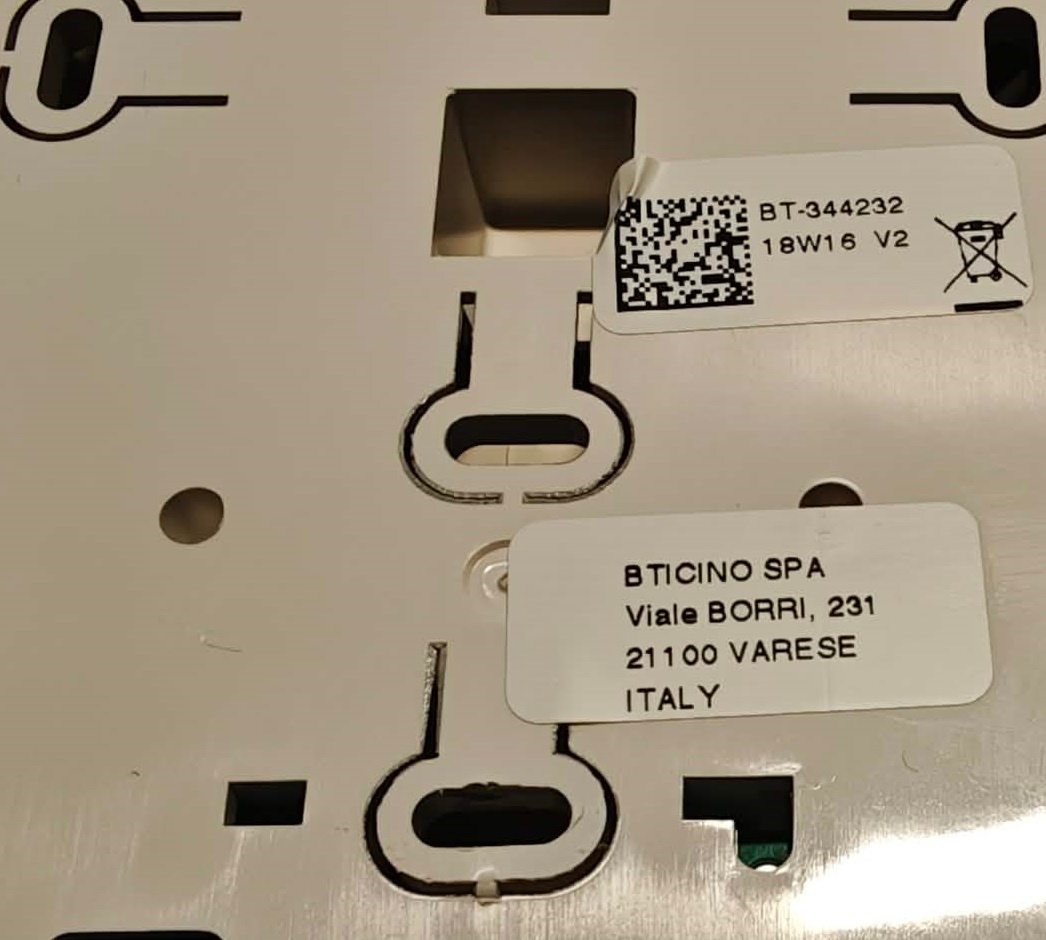 Bticino SP A - 344232 - 3