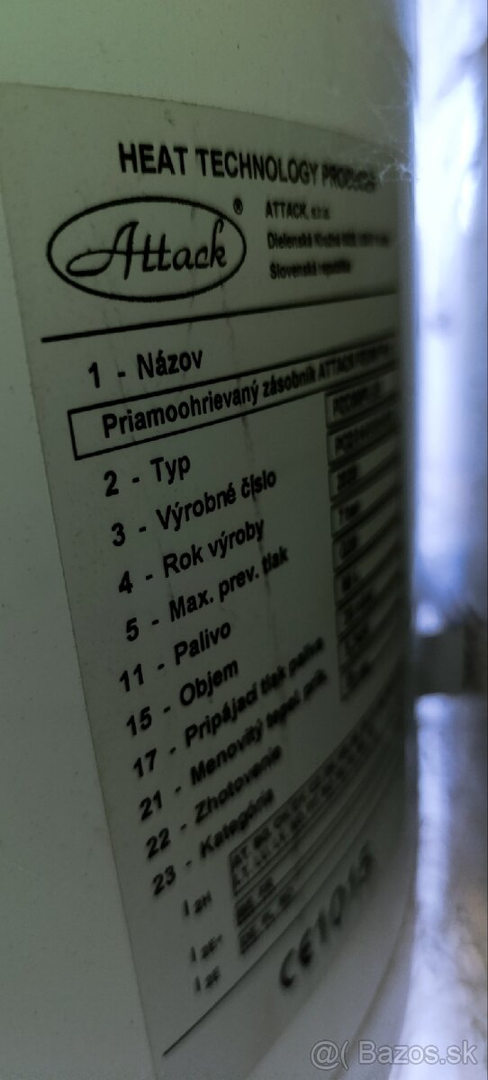 Plynovy kotol na TUV 80L 4 ročný kúpený 2021 - 3