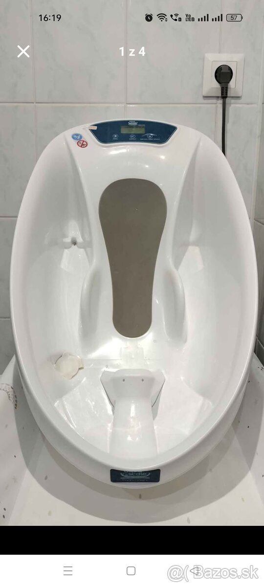 Digitálna vanicka Aqua Svale 3v1 - 3