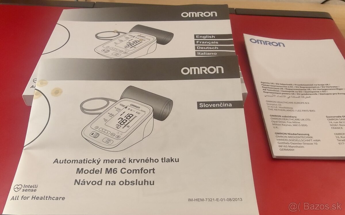 Tlakomer OMRON M6 Confort - 3