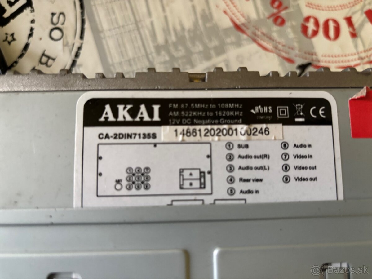 Autorádio (AKAI) - 3