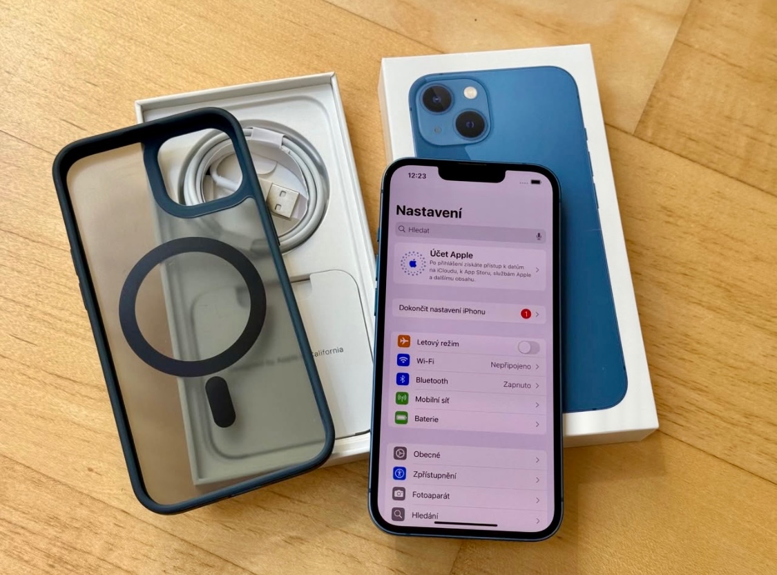 iPhone 13 Modrá BATERIE 100% TOP - 3