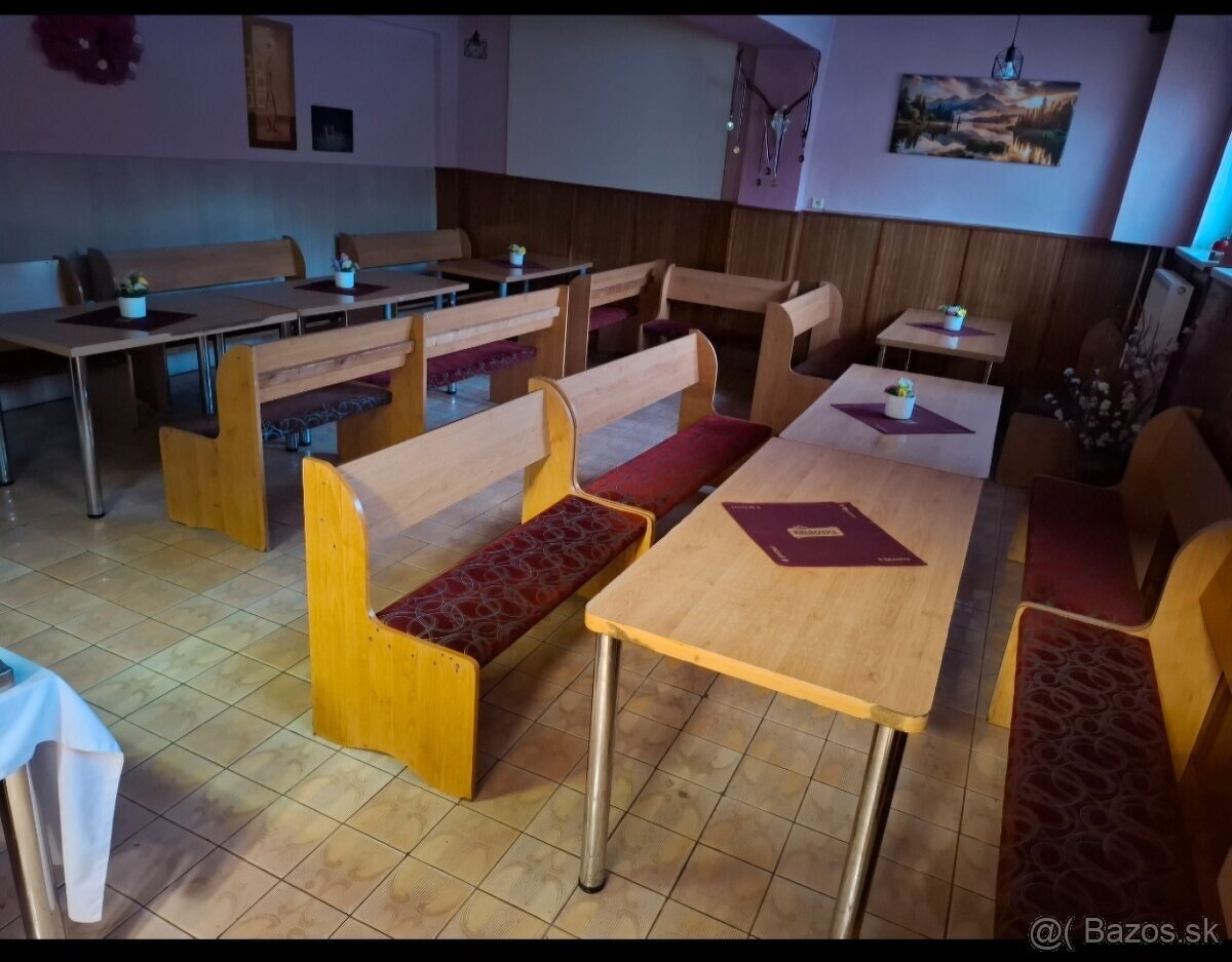 lavičky a stoly - 3