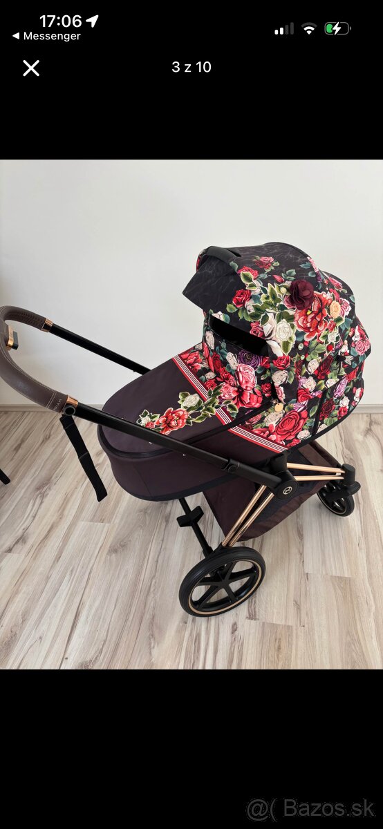 Cybex Priam Spring Blossom Dark set - 3
