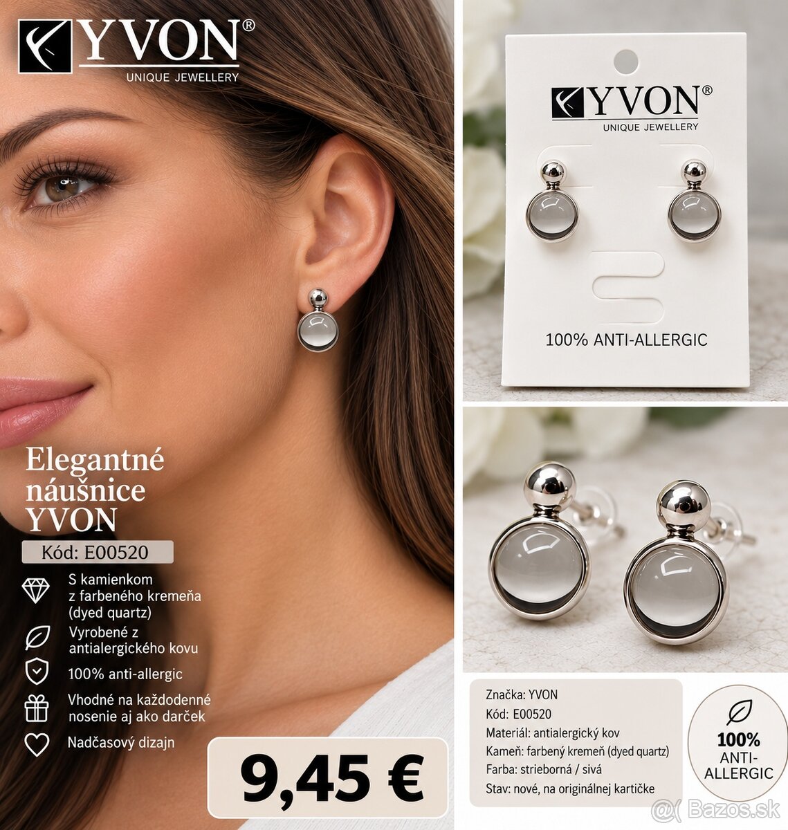 NÁUŠNICE YVON E00520 - 3