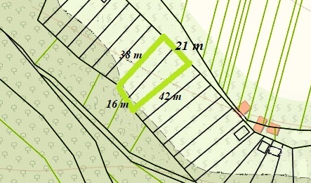 Kamenica nad Hronom –na predaj záhrada 2698/23 - 3