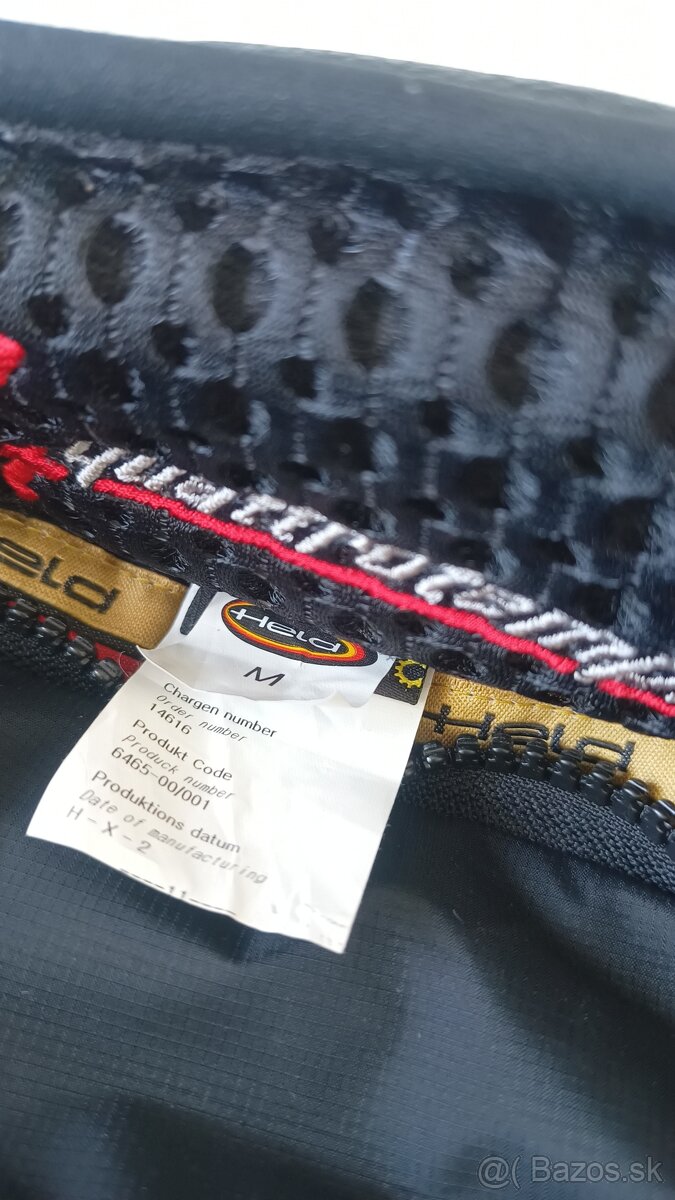 HELD 2-dielna moto kombineza koza / textil goretex, vel. M - 3