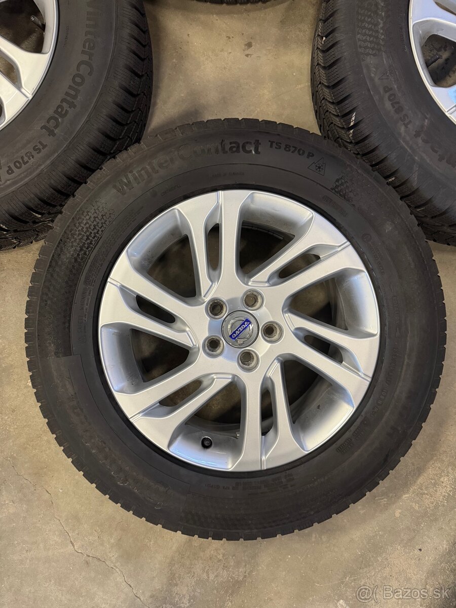 hliníkové disky volvo r17, Zimné continetal 235/65 R17 - 3