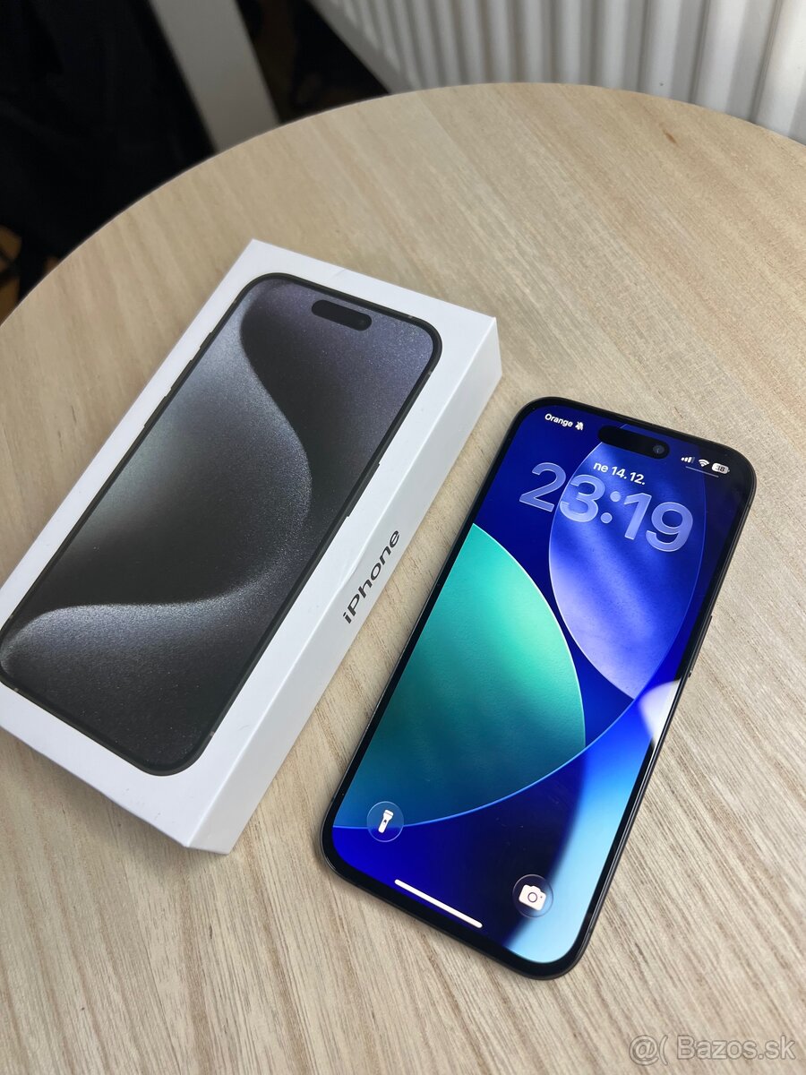 📱 iPhone 15 Pro 100% 128 GB – Black Titanium - 3