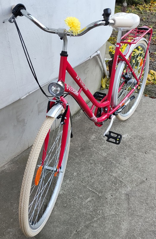 Dámsky cestný mestský bicykel - 3