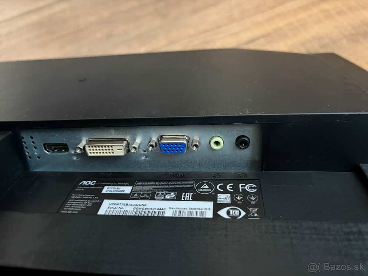 Predám monitor AOC 21,5" - 3