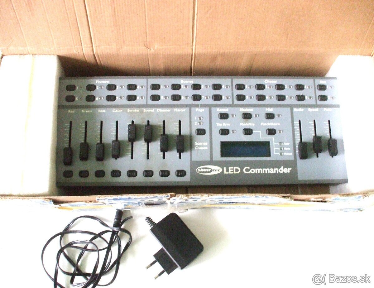 LED Commander - Showtec - (Ovládač LED par svetiel ) - 3