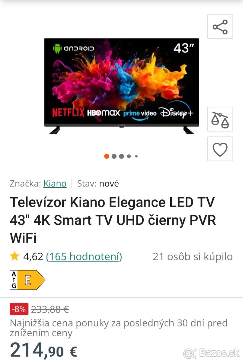 Predám TV -nová - 3