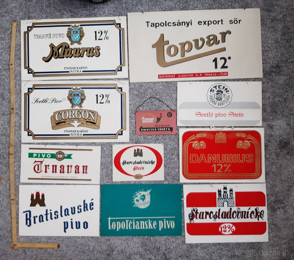 Plastové cedule SLOVENSKÉ PIVO - 3