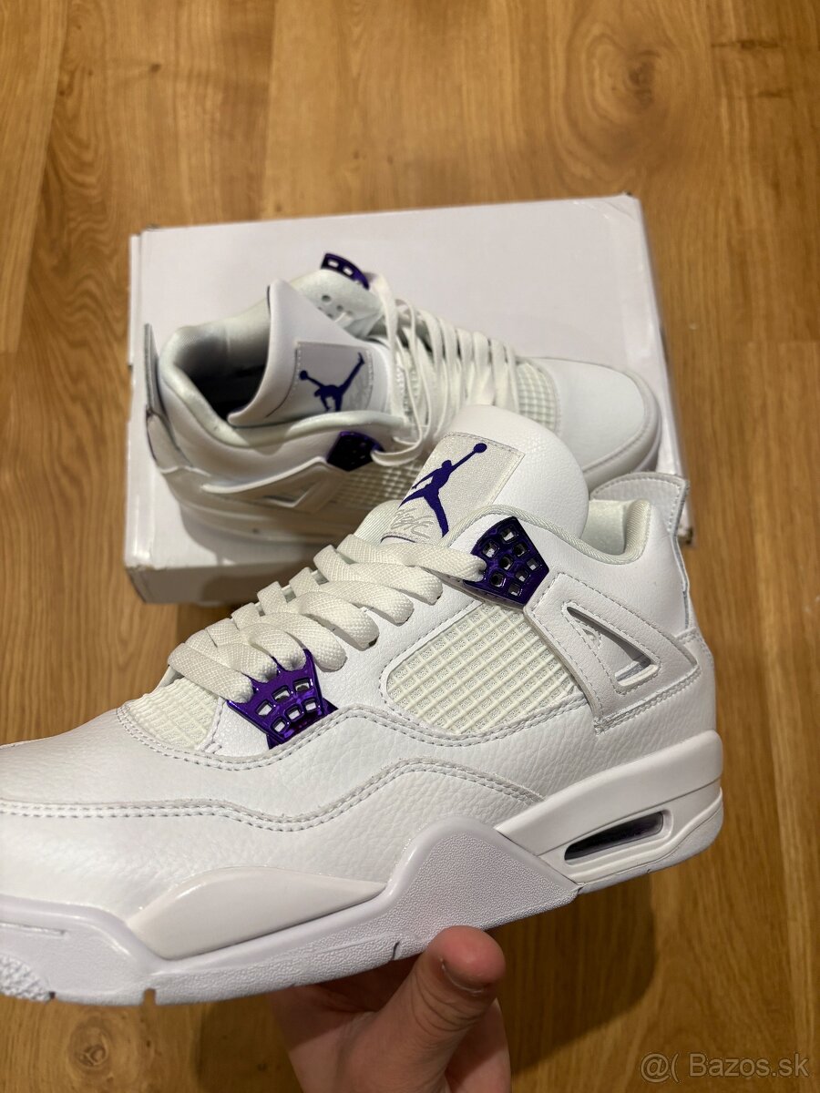 Jordan 4 metalic purple - 3