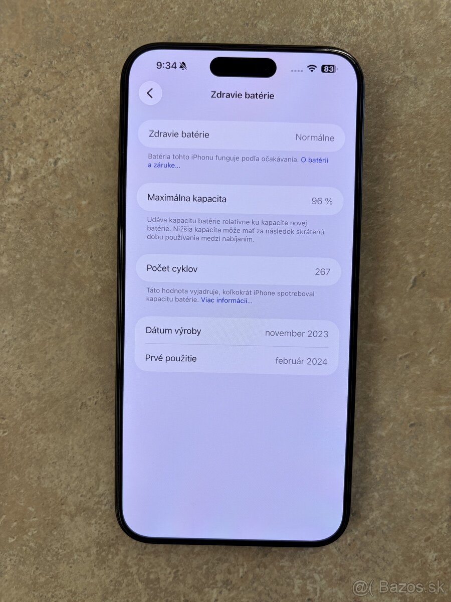 Iphone 15 Pro Max 256gb 96% baterie - 3