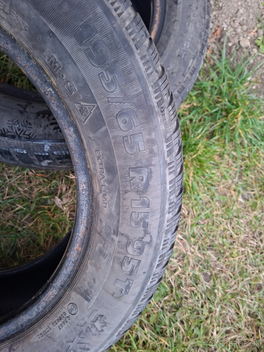 Predám zimné Pneu 195/65/R15 - 3