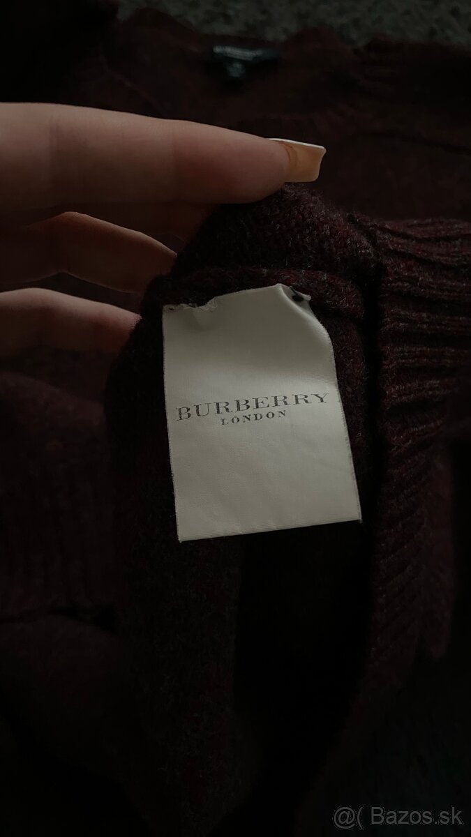 Originál BURBERY LONDON sveter - 3