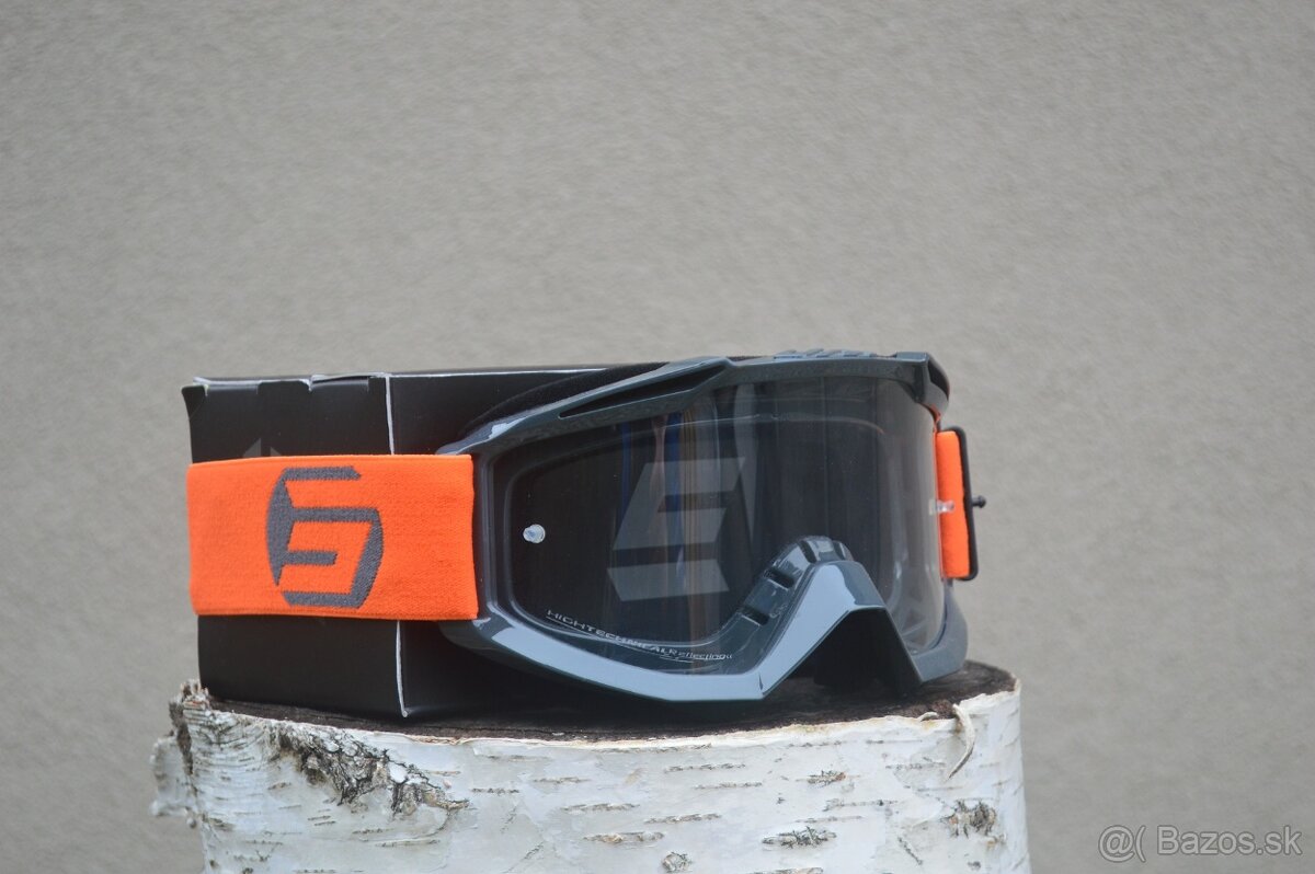 Okuliare SHOT sivo oranžové - 3