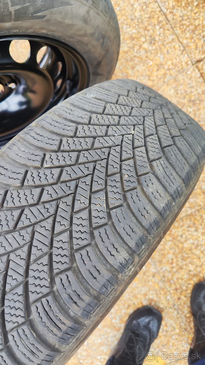 4 zimné pneu na diskoch, 195/60/R16 - 3