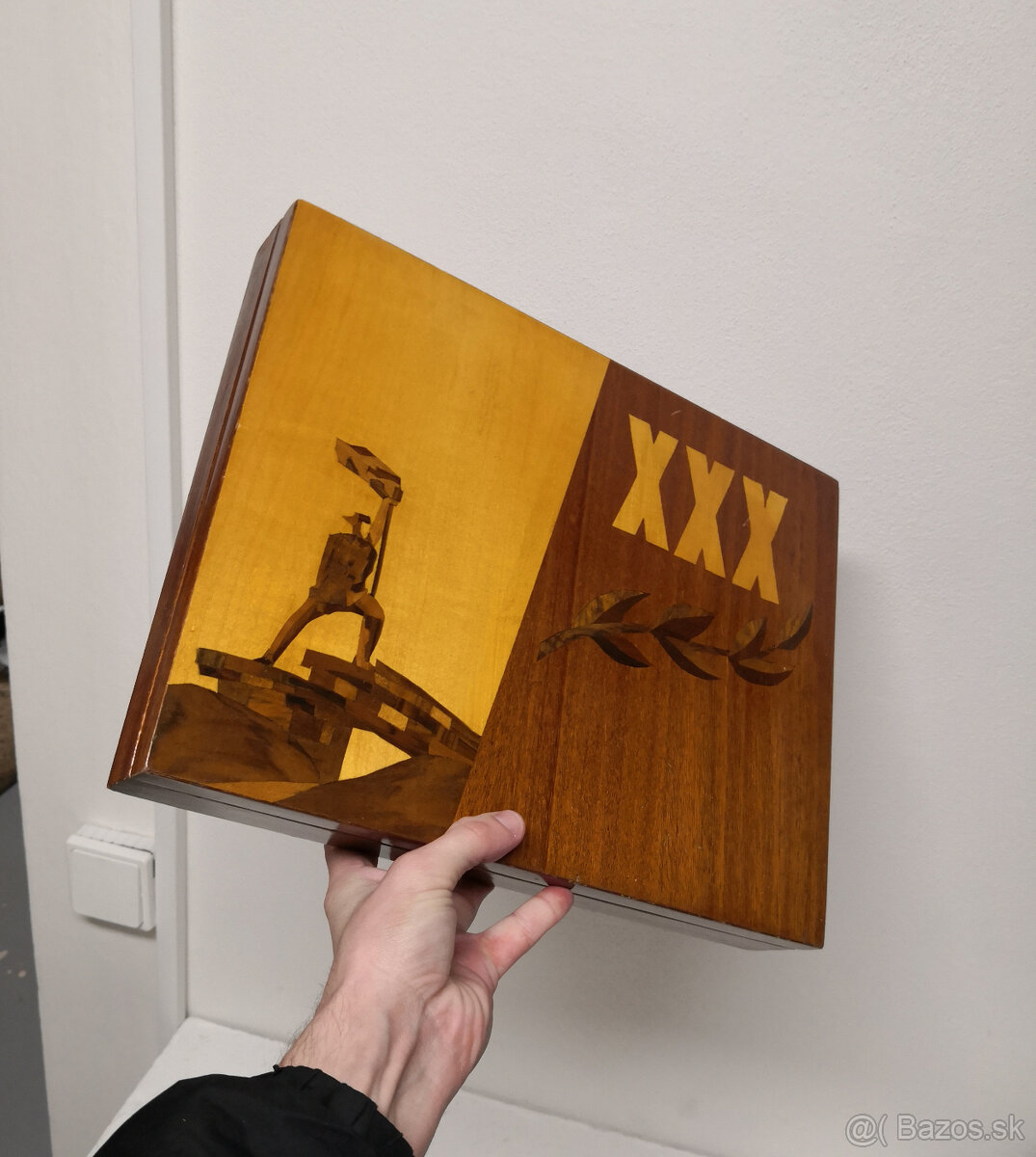 Art Deco uložný box na zberateľské predmety - 3