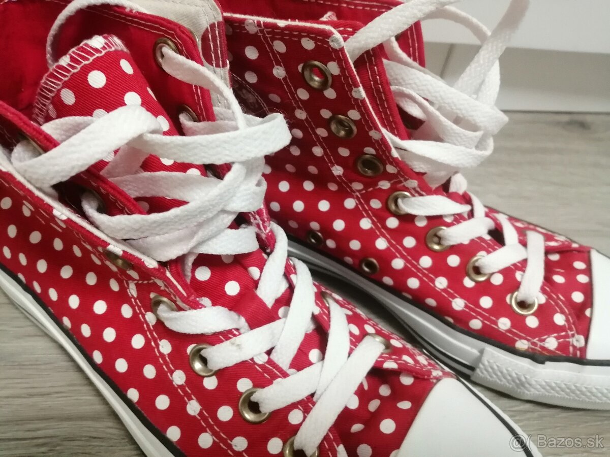 Converse bodkované - 3