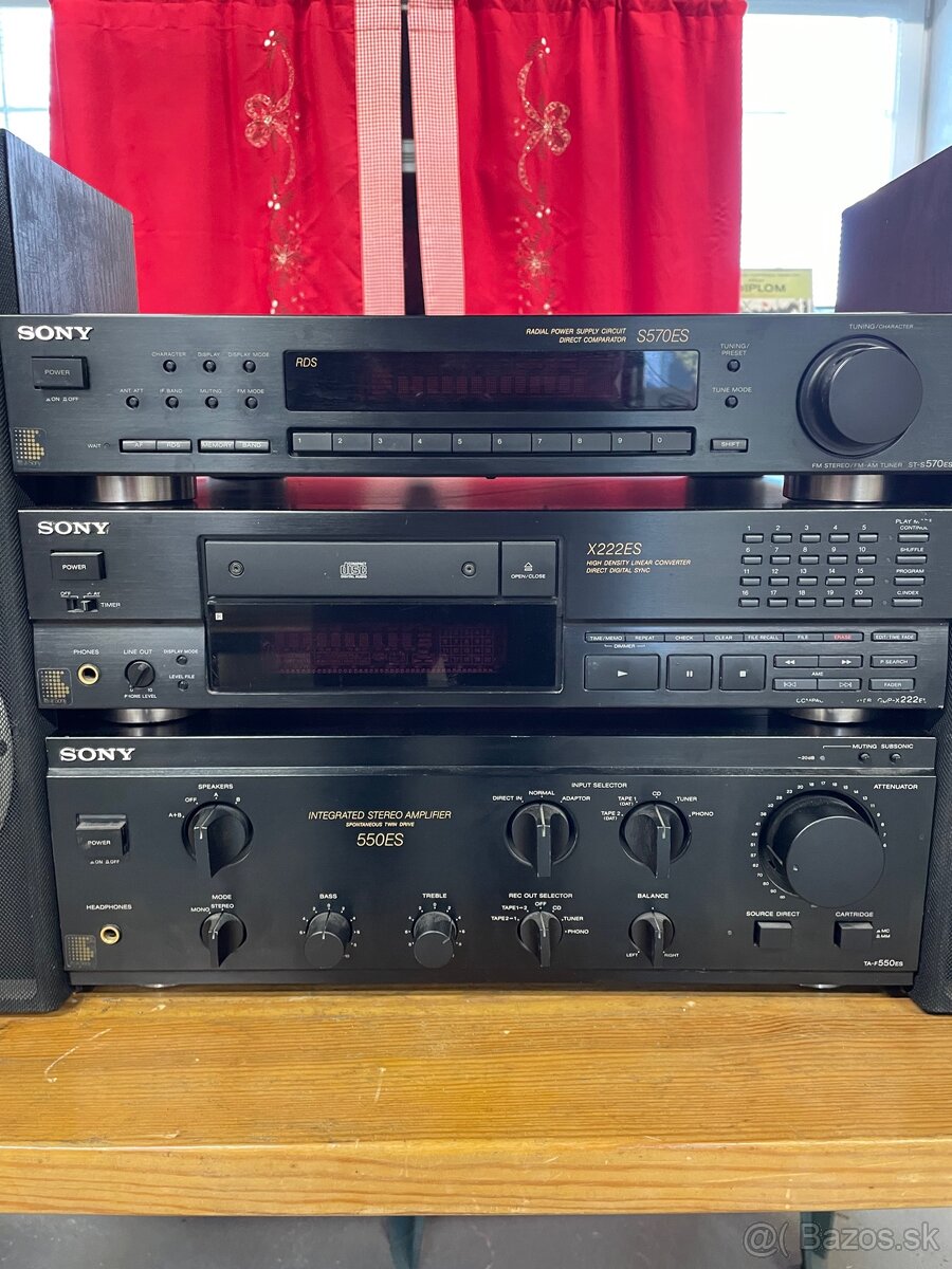 SONY ES legendárna hifi zostava - 3