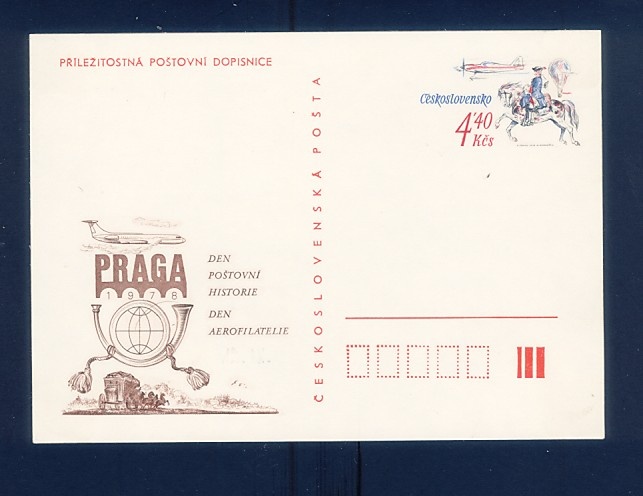 Dopisnice 1978 -československo - 3