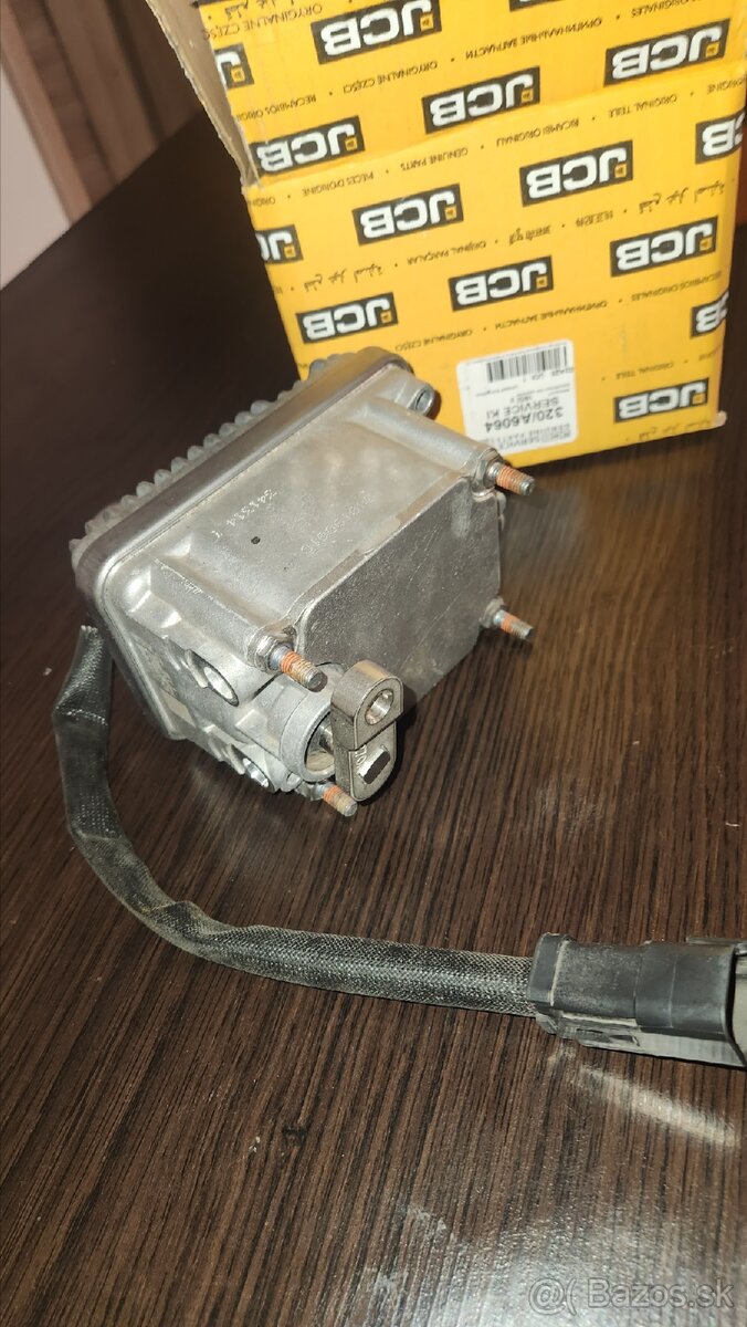 Regulácia Turba JCB motor - 3