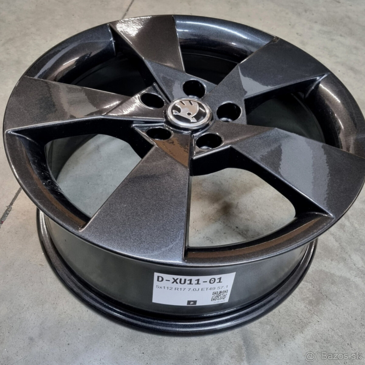 Hliníkové disky 5x112 R17 7J ET49 - 3