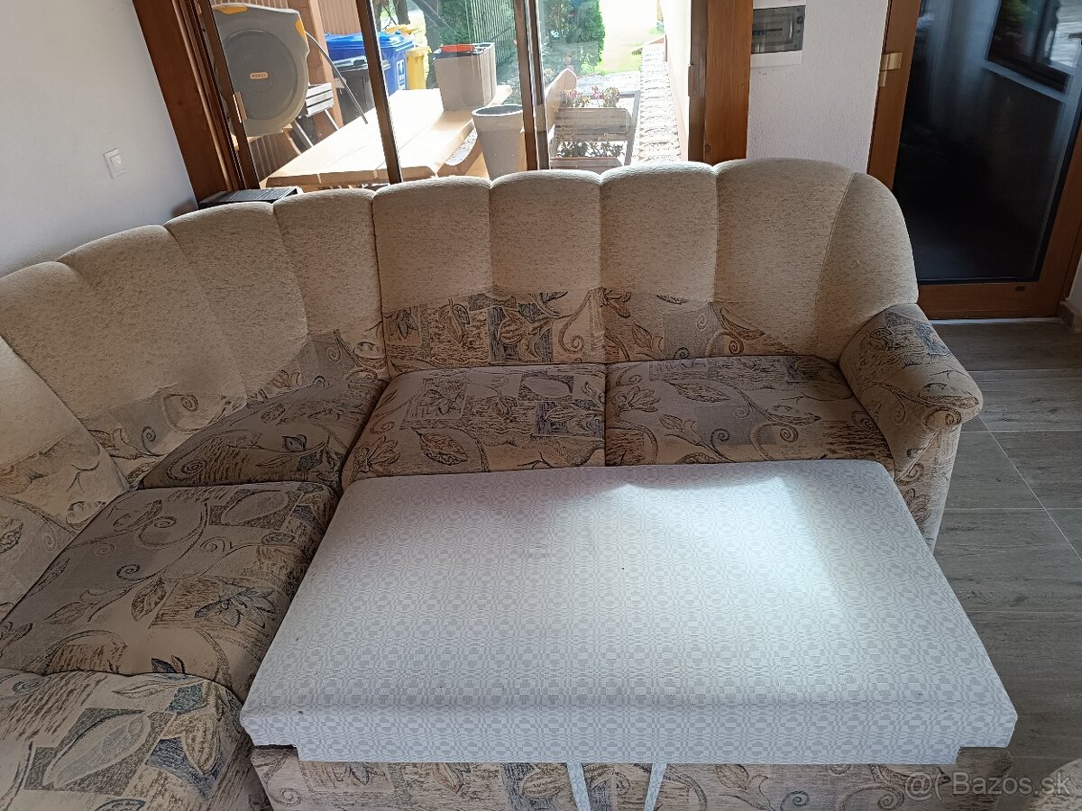 Ponúkam rozkladací gauč s úložným priestorom - 3
