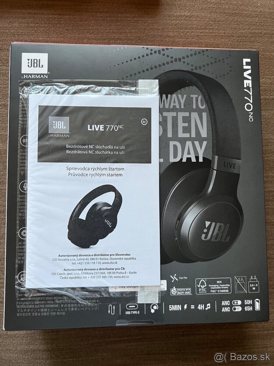 Predám JBL LIVE770 NC - 100 € - Nerozbalené - 3