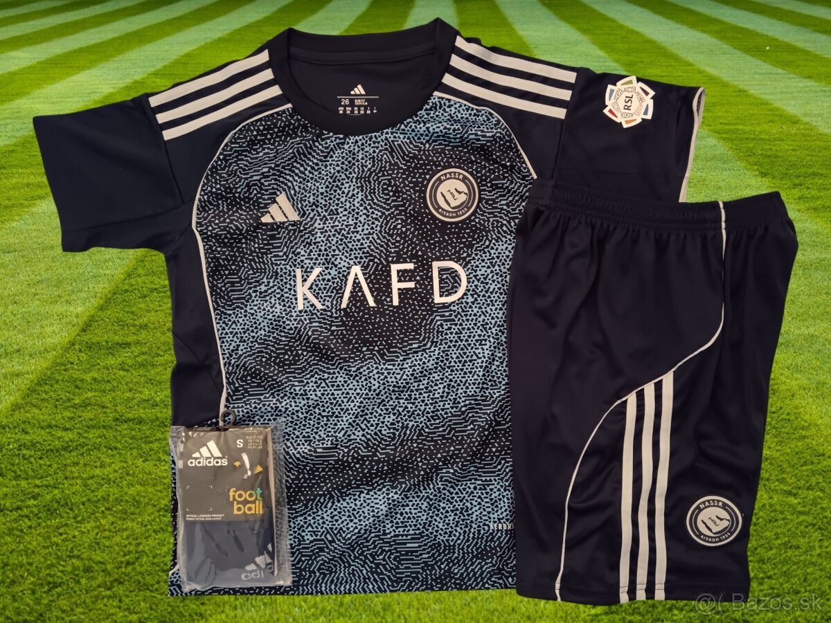 futbalový dres Cristiano Ronaldo Al Nassr modrý 25/26 - 3